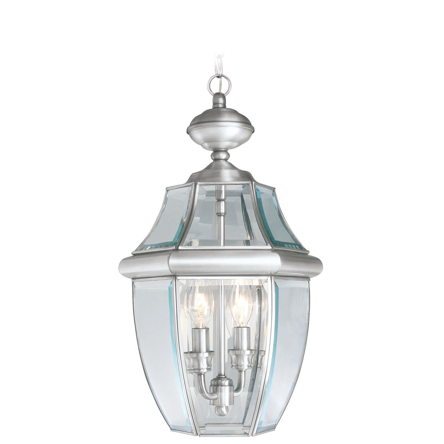 Monterey 19 Inch Tall 2 Light Outdoor Hanging Lantern by Livex Lighting